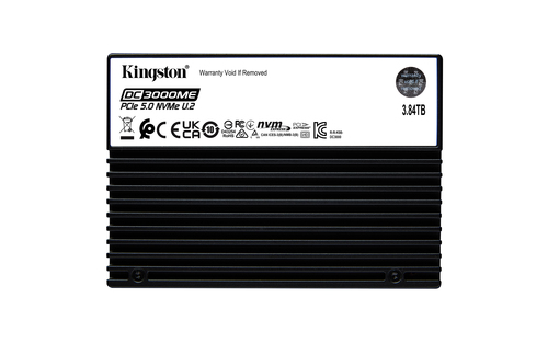 Kingston 3.84TB NVMe U.2 2.5-inch SSD SEDC3000ME/3T8