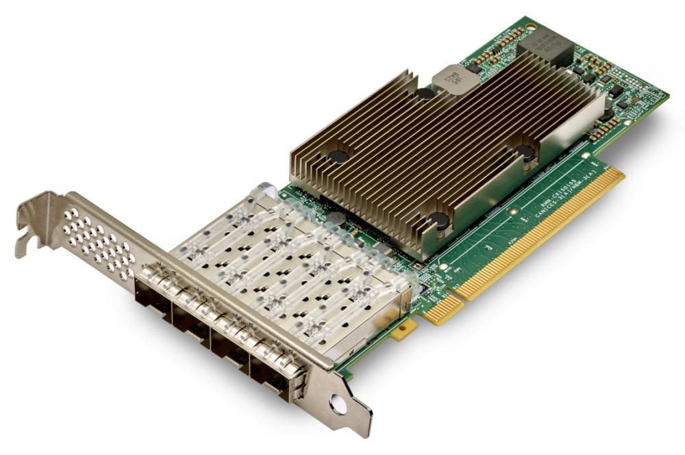 Lenovo 4-port 25GbE SFP28 PCIe network adapter 4XC7A80566