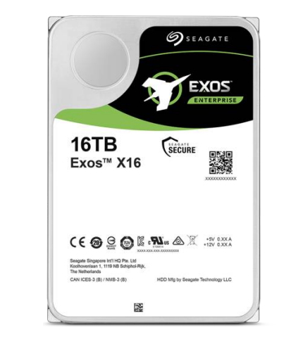 Seagate 16TB SATA 3.5-inch 7200 rpm hard drive ST16000NM001G